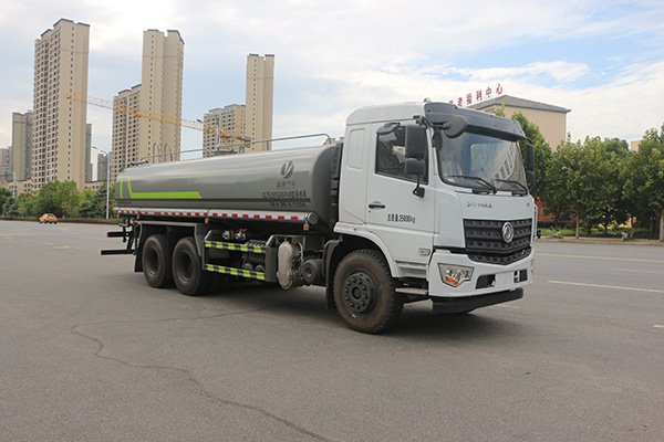 國六后雙橋20噸灑水車